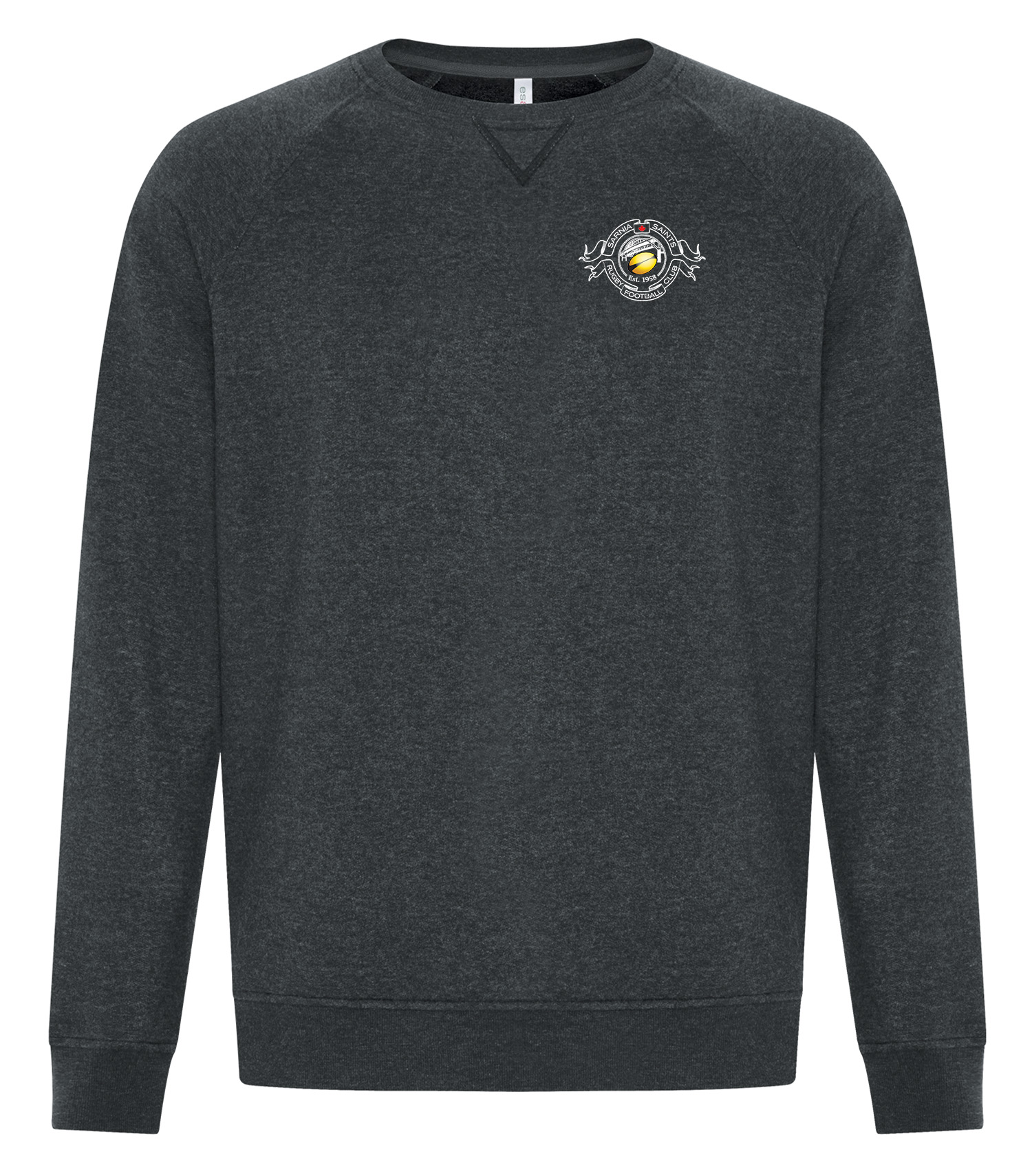 sarnia saints heather crewneck sweater sarnia saints heather crewneck sweater