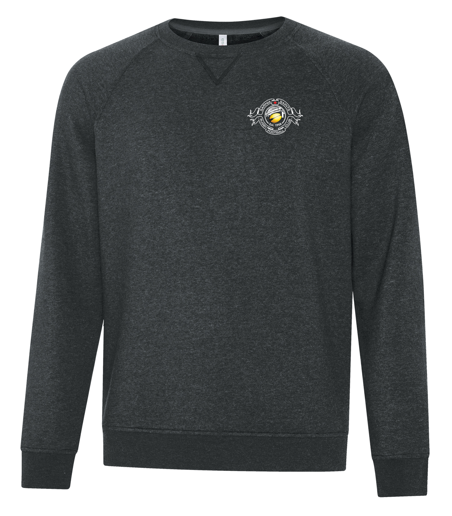 sarnia saints heather crewneck sweater sarnia saints heather crewneck sweater